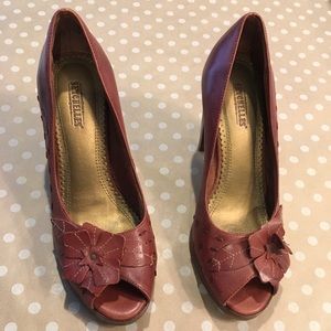 Seychelles Peep Toe Heels size 7.5